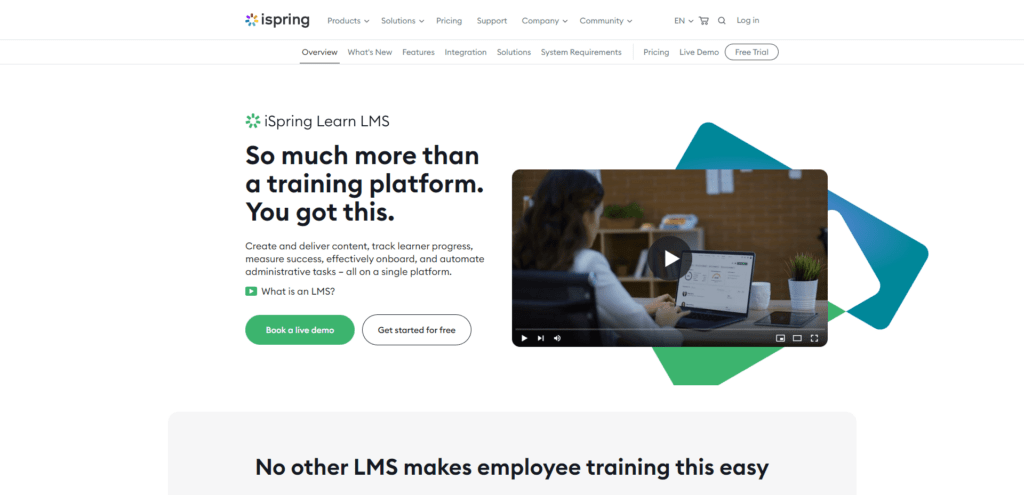 iSpring Learn LMS