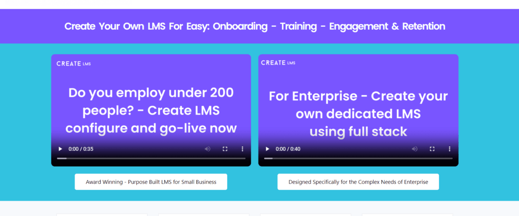 Create LMS